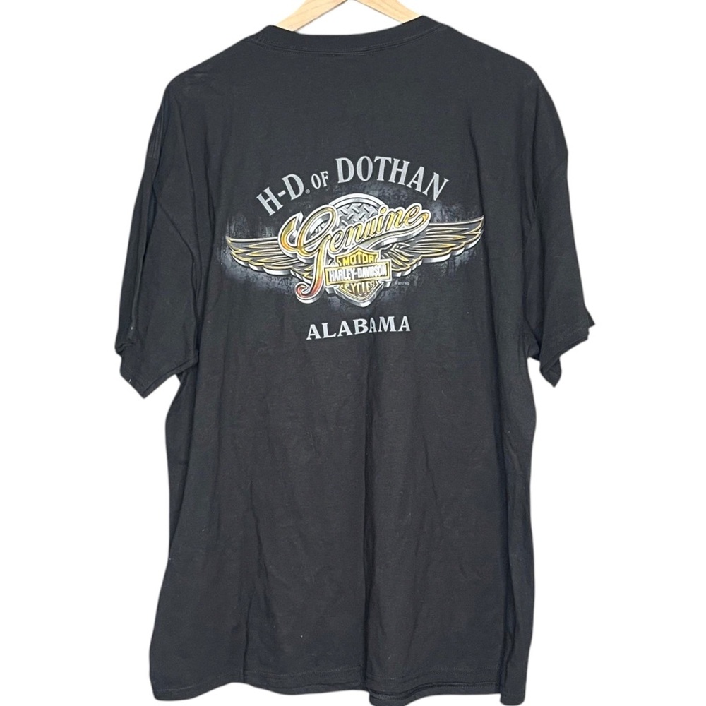 Harley Davidson Sales & Service 2012 Dothan Alabama Tee Crewneck XL - Picture 3 of 7